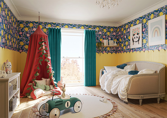 Ultra Luxe Velvet, Deep Teal - Made to Measure Curtains - Image 8